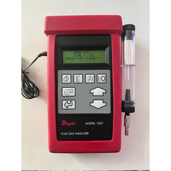 Dwyer Model 1207A Handheld Flue Gas Analyzer Tester Industrial Testing Equipment - Picture 12 of 12